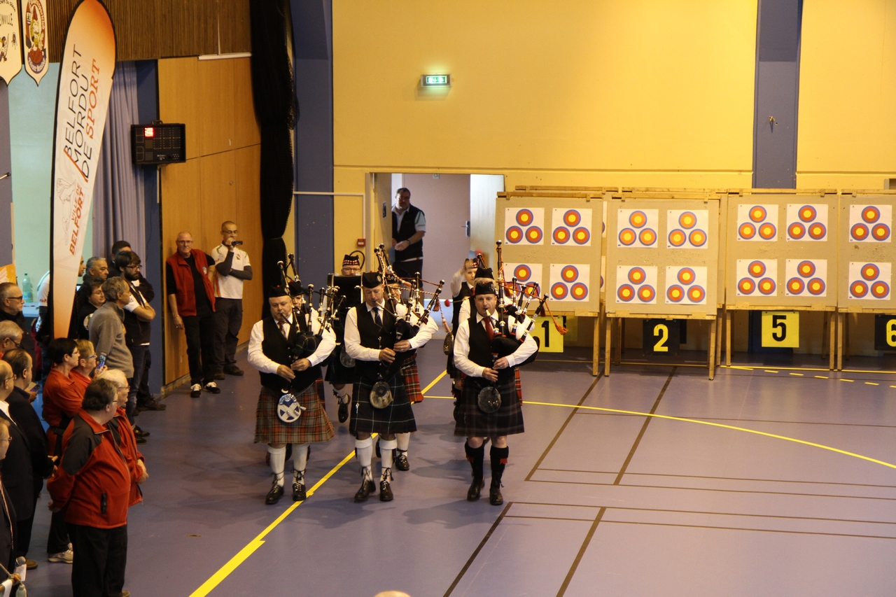 Les archers de la savoureuse au 24H internationales de Belfort 2018.